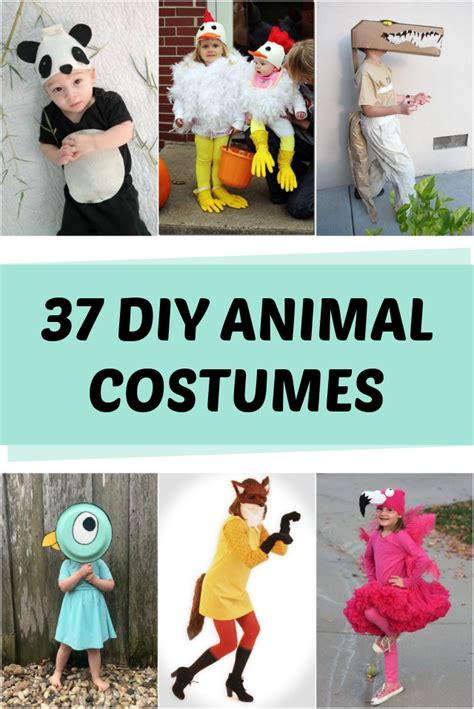 animal costumes diy adults|quick and easy animal costumes.